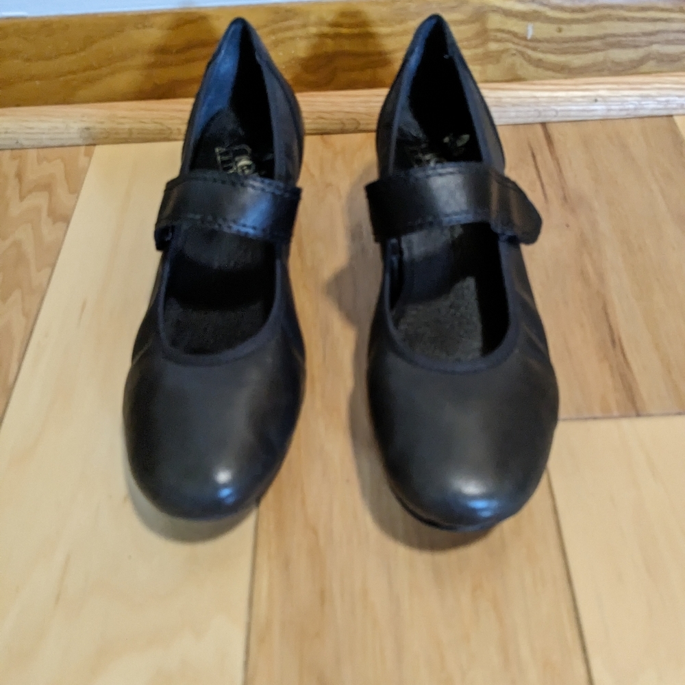 Rieker antistress black leather mary janes 8.5
